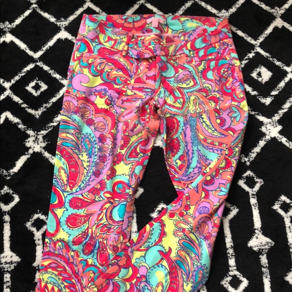 Lilly Pulitzer crop pants